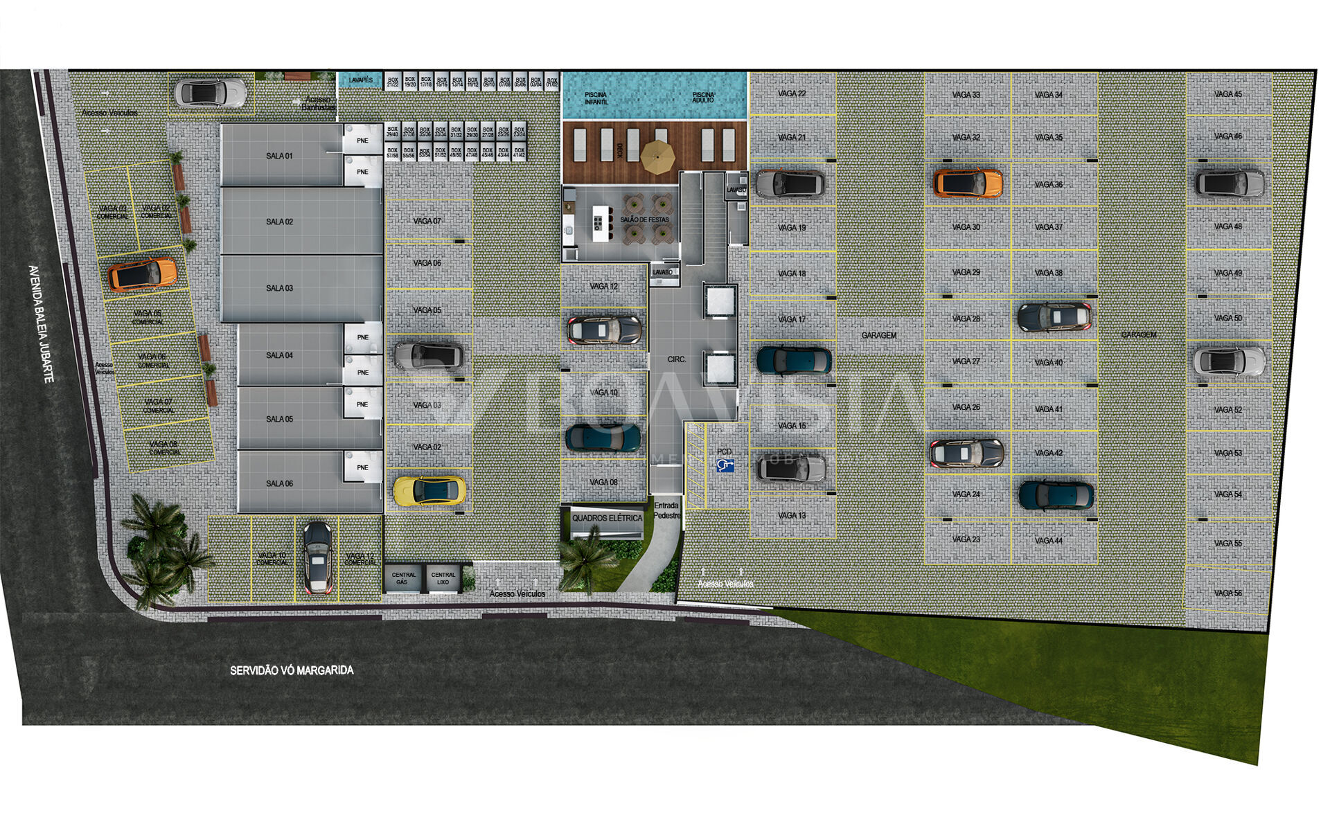 Sala comercial Nível de rua — Centro 3